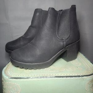 Chunky Lug Sole Boots